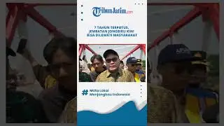 7 Tahun Terputus, Jembatan Jongbiru Kini Bisa Dilewati Masyarakat