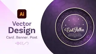 How to Create Creative Vector Design in #AdobeIllustrator