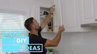 How to Fix Uneven Kitchen Corner Cabinets | DIY | Great Home Ideas