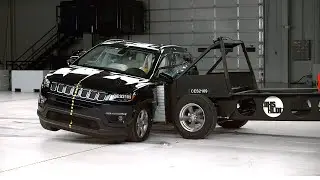 2021 Jeep Compass updated side IIHS crash test