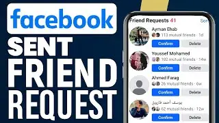 How To See Sent Friend Request On Facebook (New Way!)