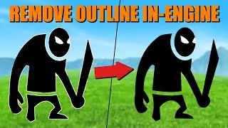 How To Remove An Outline From A Texture In Unreal Engine 5 (Tutorial)