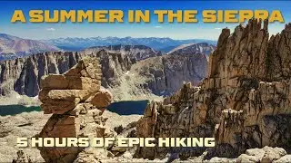 A Summer in the SIERRA, Bears, Rae Lakes, JMT, PCT, Mt Whitney. Backpacking, Hiking & Camping.