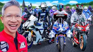 MOTOVLOGGER TOP IBU KOTA KUMPUL DAN RIDING DI BALI!!