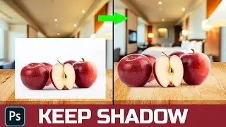 Cut Out Backgrounds and KEEP The Original Shadows | Photoshop Tutorial