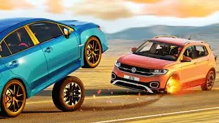 Roads and Highway Car Crashes #02 [BeamNG.Drive]