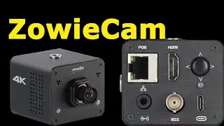 ZowieTek ZowieCam Live Streaming 4K POV Camera with M12 Lens mount & Auto Focus