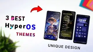 😍 Top 3 Best Xiaomi HyperOS Themes for Redmi and Poco phone Users || HyperOS Themes for miui 14