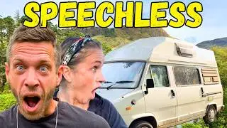 YOU WON’T BELIEVE WHERE WE PARKED OVERNIGHT! | SCOTLAND VANLIFE UK