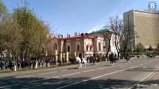 Конный парад в Ташкенте