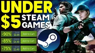 AWESOME STEAM PC GAME DEALS UNDER $5 RIGHT NOW - SUPER CHEAP STEAM GAMES!