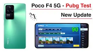 Poco F4 5G Pubg Test After Update. Snapdragon 870.😱