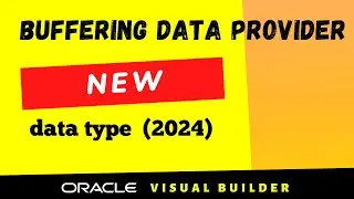 (2024) New Buffering Data Provider Variable data type for Editable Table, Oracle Visual Builder VBCS