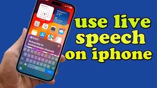 The ABSOLUTE BEST Way to Use Live Speech on iPhone