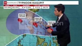 PHILIPPINES:TYPHOON WEATHER UPDATE